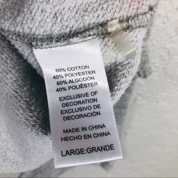 TOMMY BAHAMA | Gray Long Sleeve Sweater Large - Picture 5 of 5